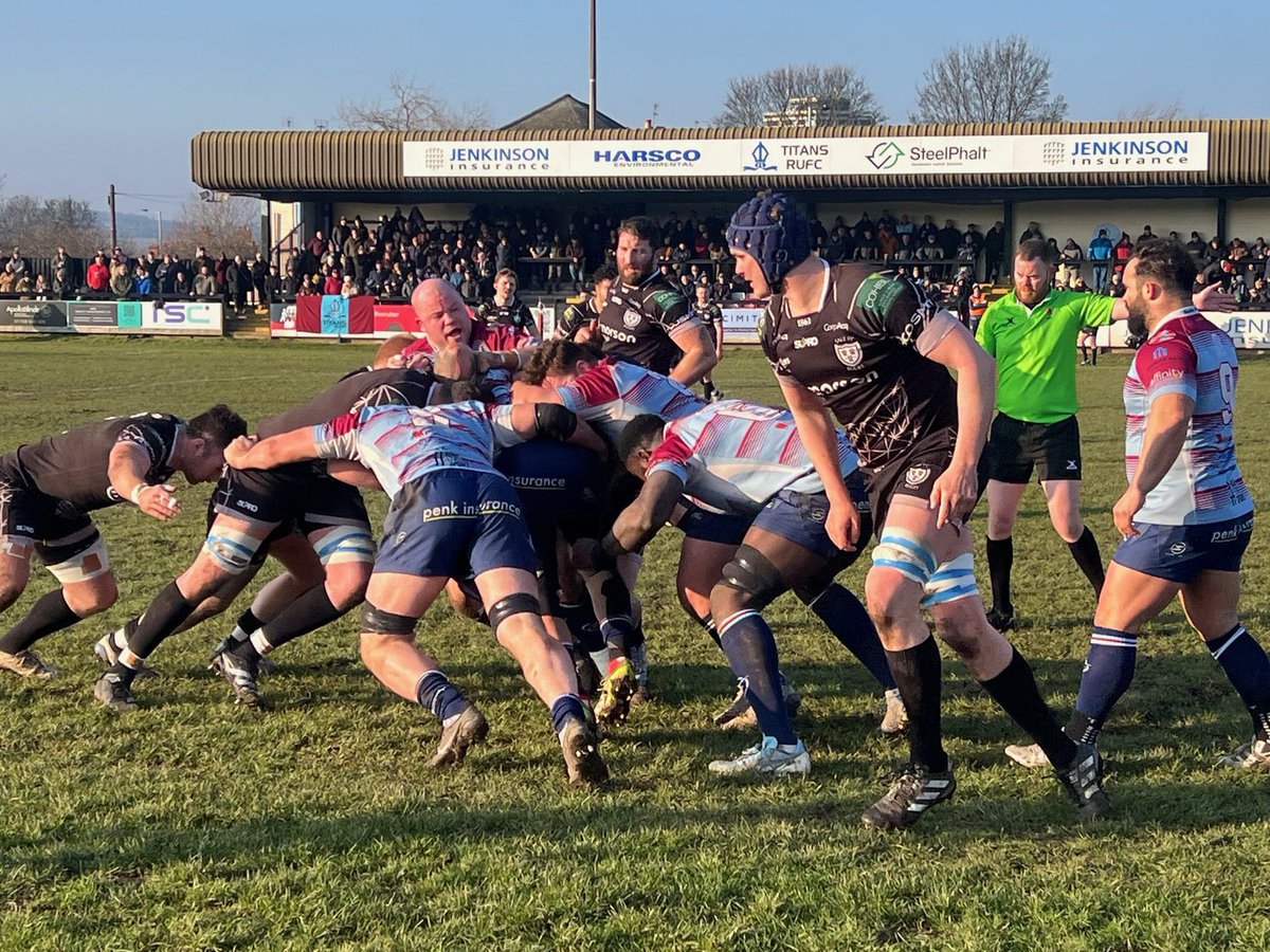 𝐓𝐈𝐓𝐀𝐍𝐒 𝐌𝐀𝐃𝐄 𝐓𝐎 𝐆𝐑𝐀𝐅𝐓 𝐇𝐀𝐑𝐃 𝐅𝐎𝐑 𝐖𝐈𝐍 𝐎𝐕𝐄𝐑 𝐒𝐀𝐋𝐄 𝐅𝐂:

Rotherham Titans were made to work for the full 80 minutes to carve out a narrow but deserved 23-17 win over a good <a href="/SaleFC/">Sale FC Rugby</a> side on a bright, but cool afternoon at Clifton Lane.

Titans