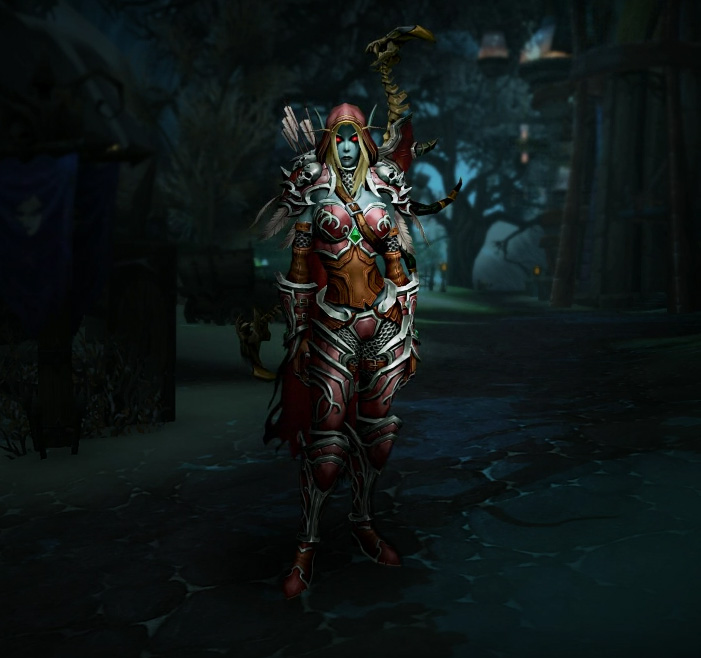 Yaslamenaace's tweet image. Sylvanas evolution over 20 years