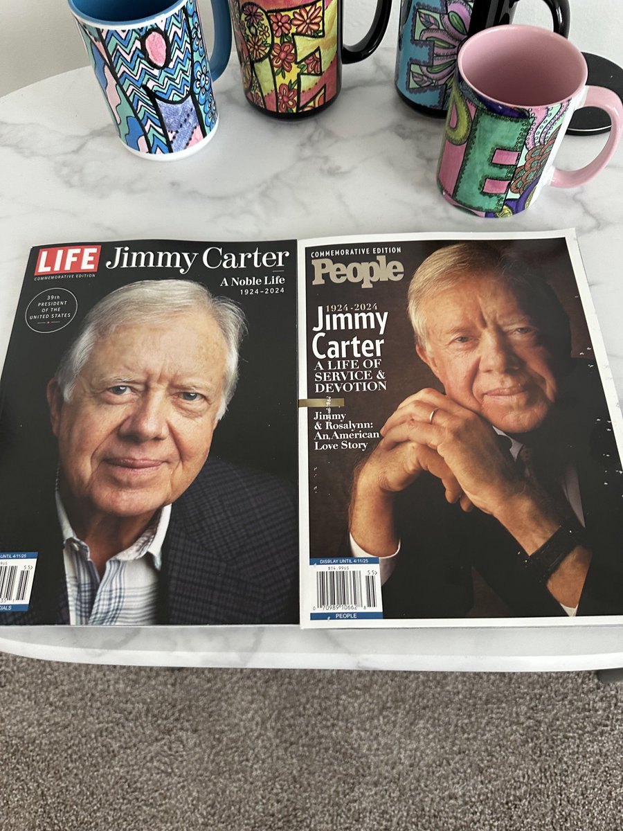 toddeshoemaker's tweet image. My sweet bride picked these up for me. ~OC
⁦@CarterCenter⁩