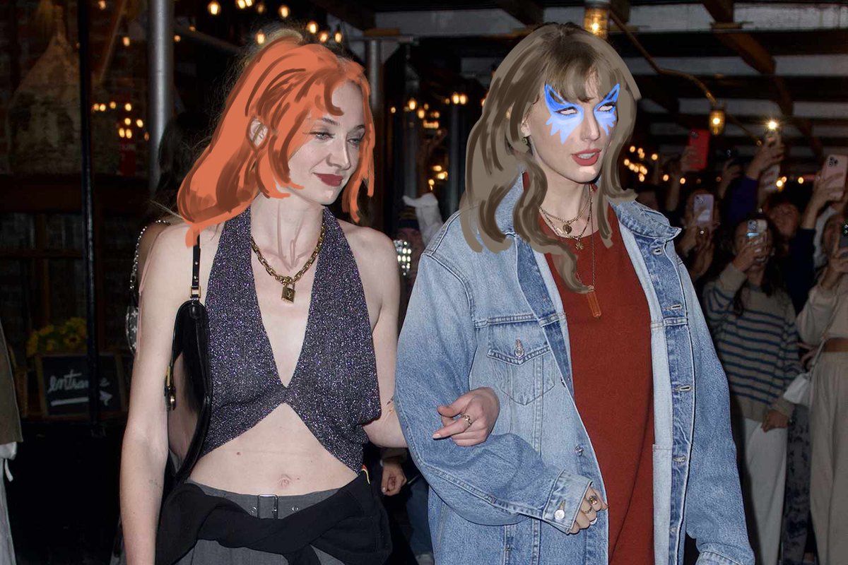 popsionic's tweet image. it's a girls night out! #taylorswift #xmen #jeangrey
#SophieTurner #dazzler