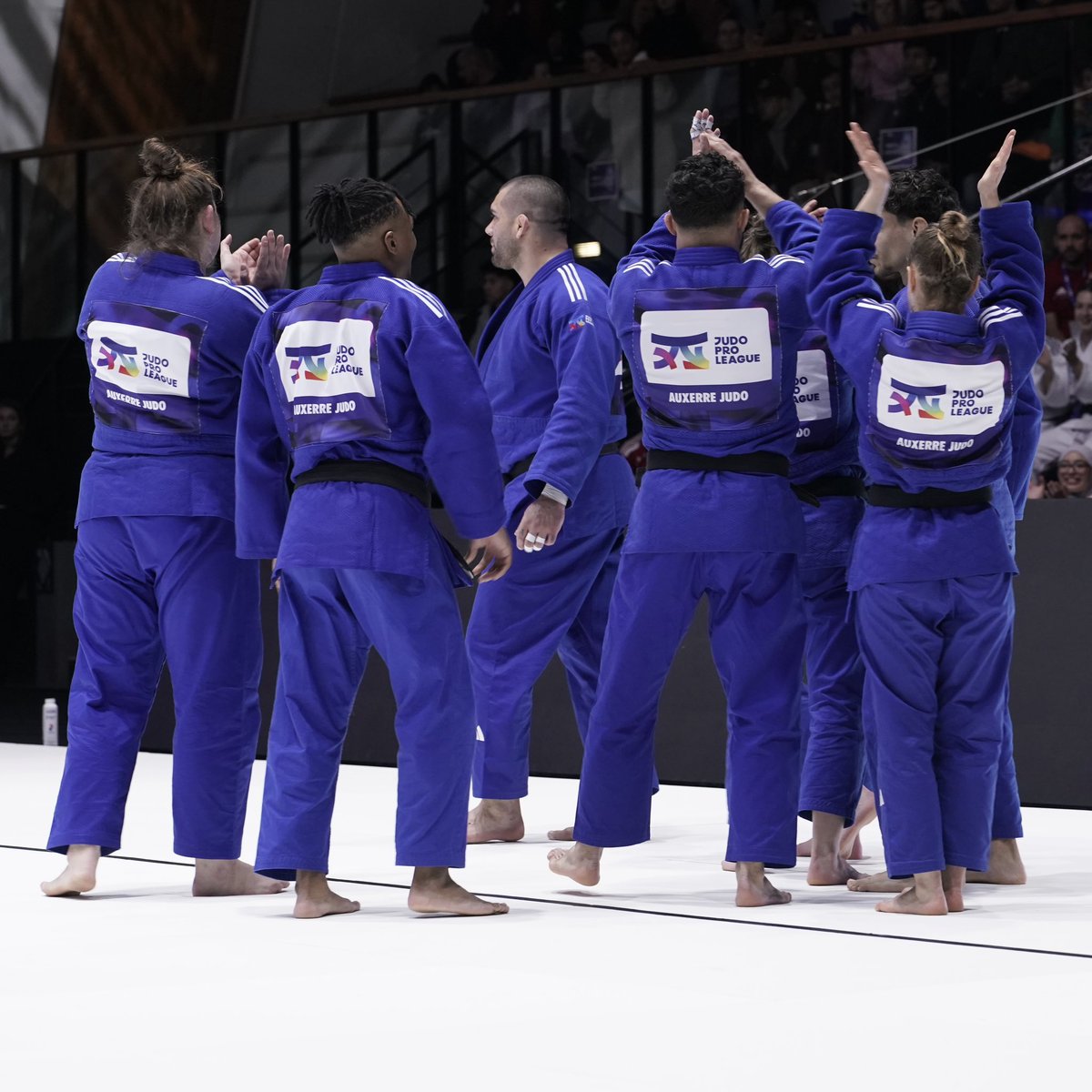 AUXERRE JUDO EN FINALE 🔥⚡️

L’équipe d’Auxerre s’impose 4-3 face au champion en titre, le Judo Nice Métropole et se qualifie pour la finale ! ✨🔜

📸 France Judo/T.Albisetti
<a href="/francejudo/">France Judo</a> | #JudoProLeague2024