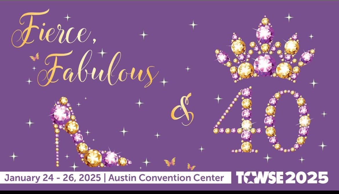 Get ready to unlock new possibilities! Online registration may be closed, but we invite you to join us on January 24-25 for on-site registration and our 40th Anniversary, bringing together trailblazing educational executives, leaders, and professionals from across Texas!
