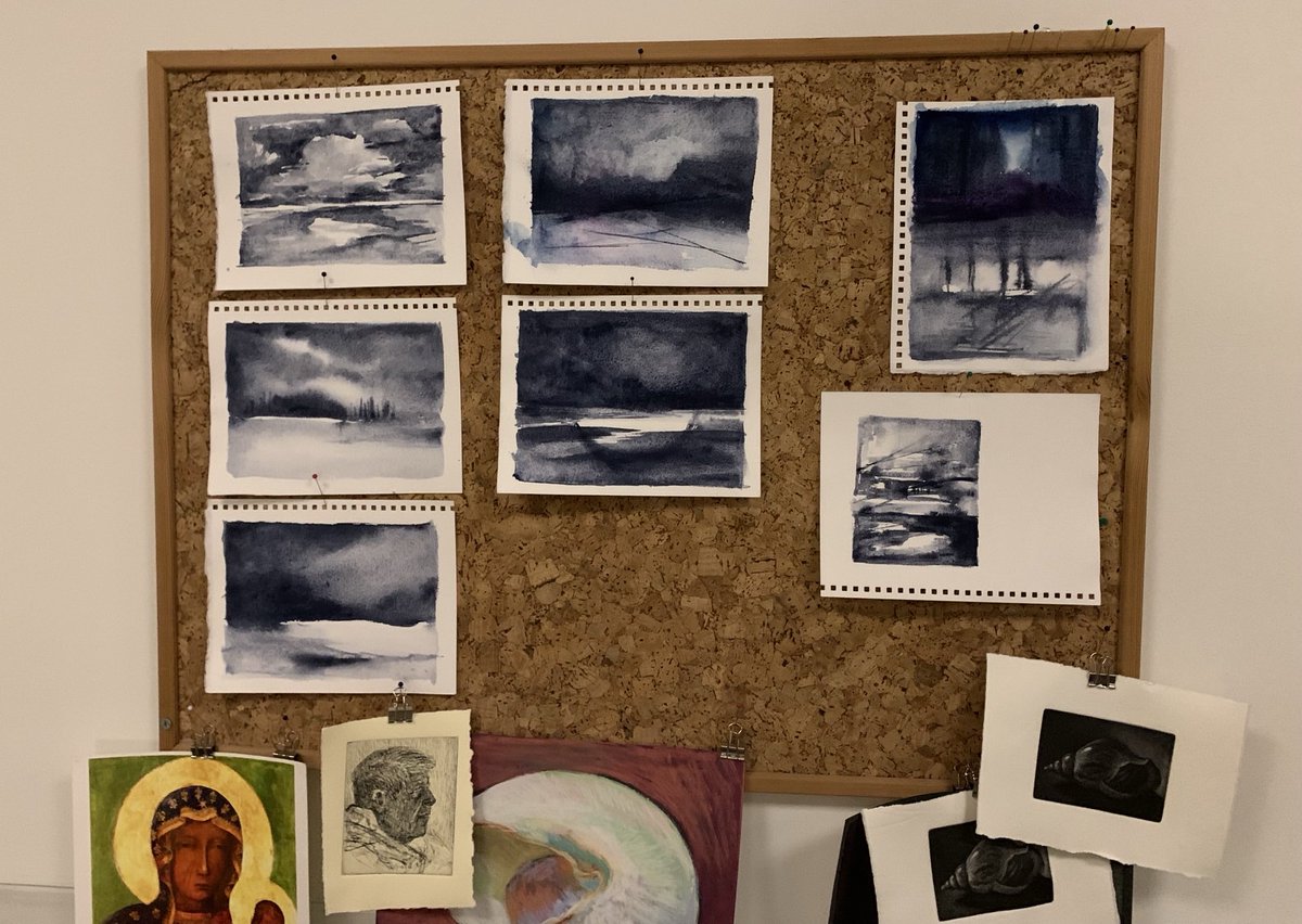 danabente's tweet image. Pocztówki z podrózy... #watercolour #SodaliteGenuine #DanielSmith