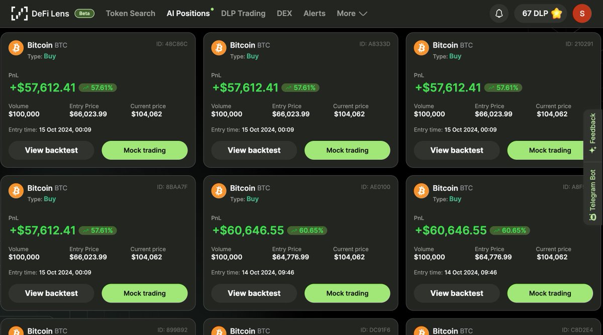 t0xblock's tweet photo. DeFAI AI positions เทส ๆๆๆ ครับ
Defilens AI on Oraichain Eco $MAX $ORAI
my ref:
https://t.co/C6T5TyJ3AV https://t.co/03wqQV66u0