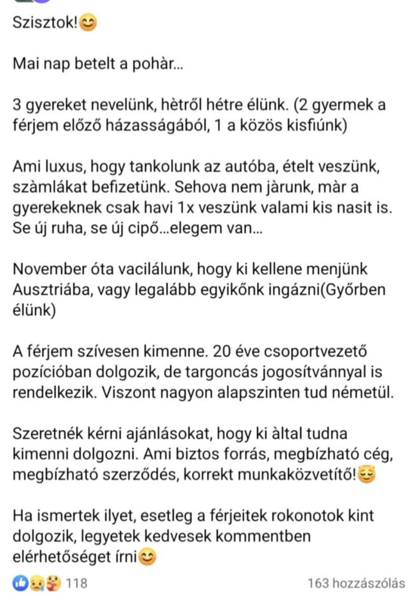 csorike1520's tweet photo. A Magyar valóság: 😥 https://t.co/aESsBbWeGh