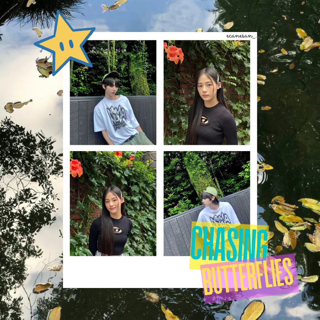 chasing butterflies 

#dongminji ── a taesan and minji au
written by <a href="/ecanesan_/">eca</a>