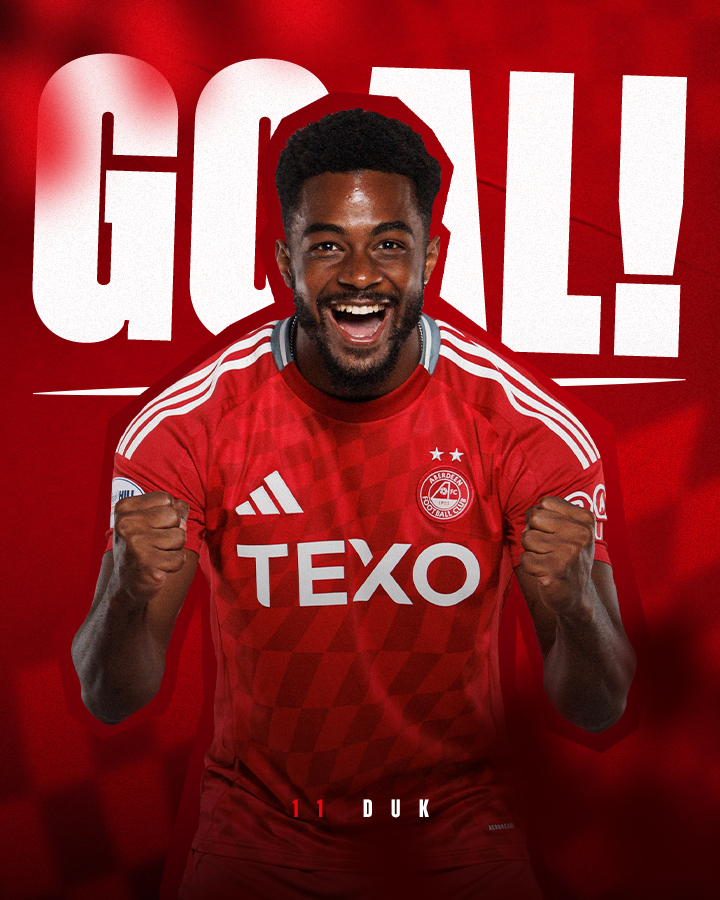 AberdeenFC's tweet photo. DUUUUUUUKKKK!! https://t.co/DVZBT4NBBj