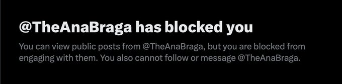 If you comment on someone's post, then block and run away, chances are you're a complete fucking coward