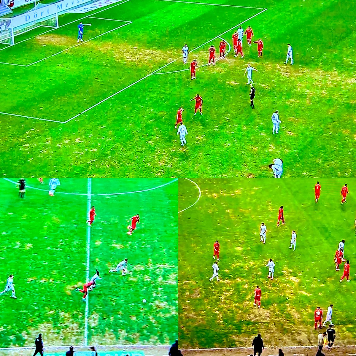nazimturknas's tweet photo. 👉Burada nasıl futbol oynanır?
👉Buraya saha denilebilinir mi?
👉Burada futbol oynamak sağlıklı mı?
👉Bu durumun sorumlusu kimdir?
❌Diyarbakır Stadyumu❌ https://t.co/eV6MMk3zdk