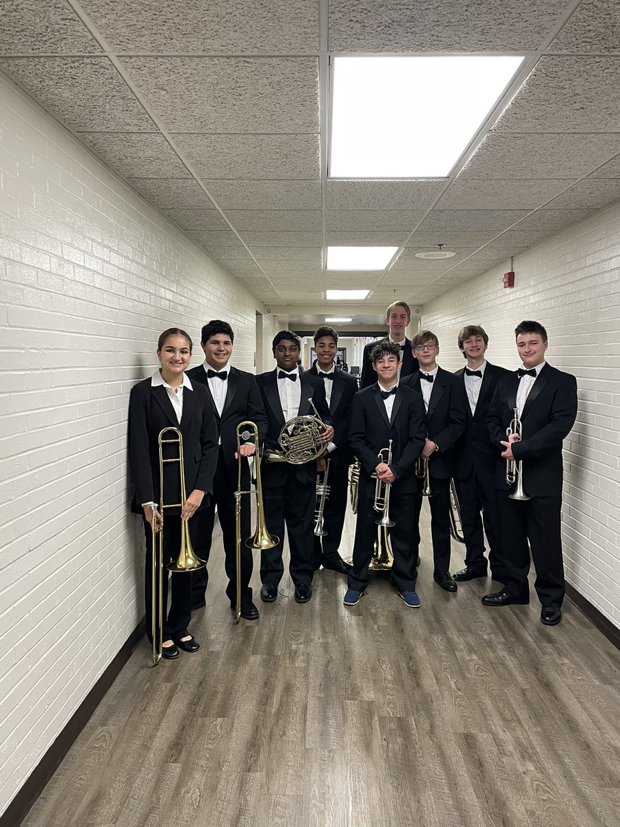 Congratulations to our clarinet and brass chamber ensembles on a 1st division rating at S&amp;E today!