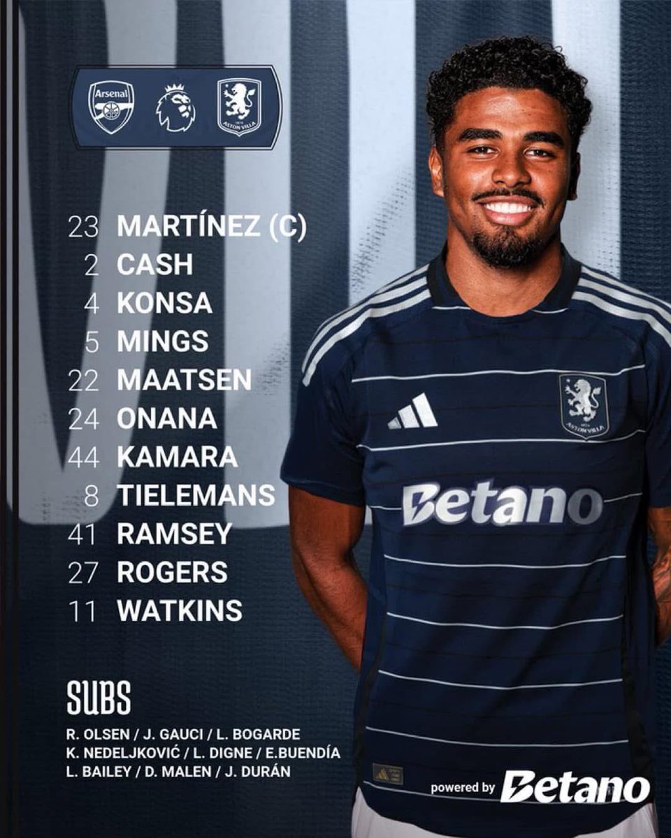 GSPNVilla's tweet photo. Big game for Maatsen. Come on boys #UTV https://t.co/bW4UVitmmM