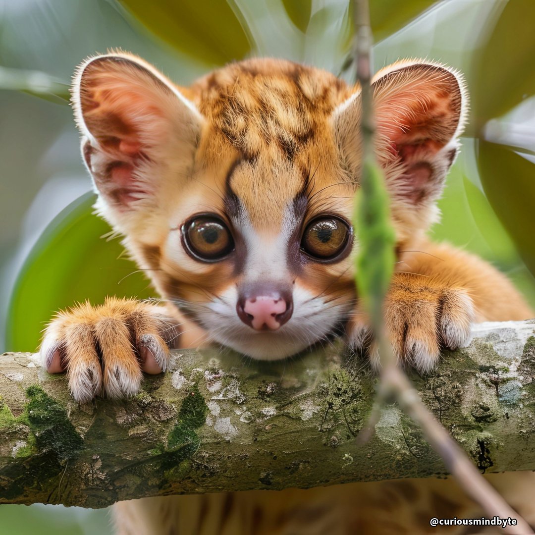 CuriousMindByte's tweet photo. Cat Spotlight: Rusty-Spotted Cat - One of the smallest wild cat species, the rusty-spotted cat is found in India and Sri Lanka. They have distinctive rusty spots and are agile hunters. #RustySpottedCat #WildCat https://t.co/AR8zTr9NUe