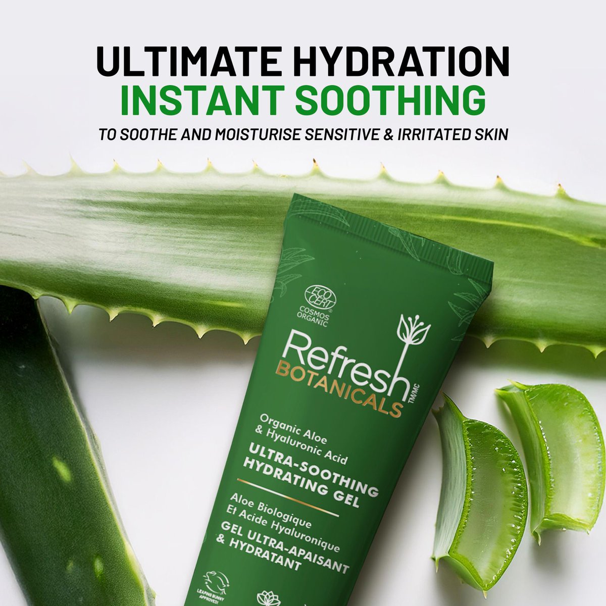 Tariff turmoil causing anxiety? Let #RefreshBotanicals Ultra-Soothing Hydrating Aloe Gel calm your skin while you wait for the dust to settle. Because glowing skin is the stability we all need. 

🍁💧😌 #GlowThroughTheChaos #CoolUnderPressure #RefreshYourPerspective
