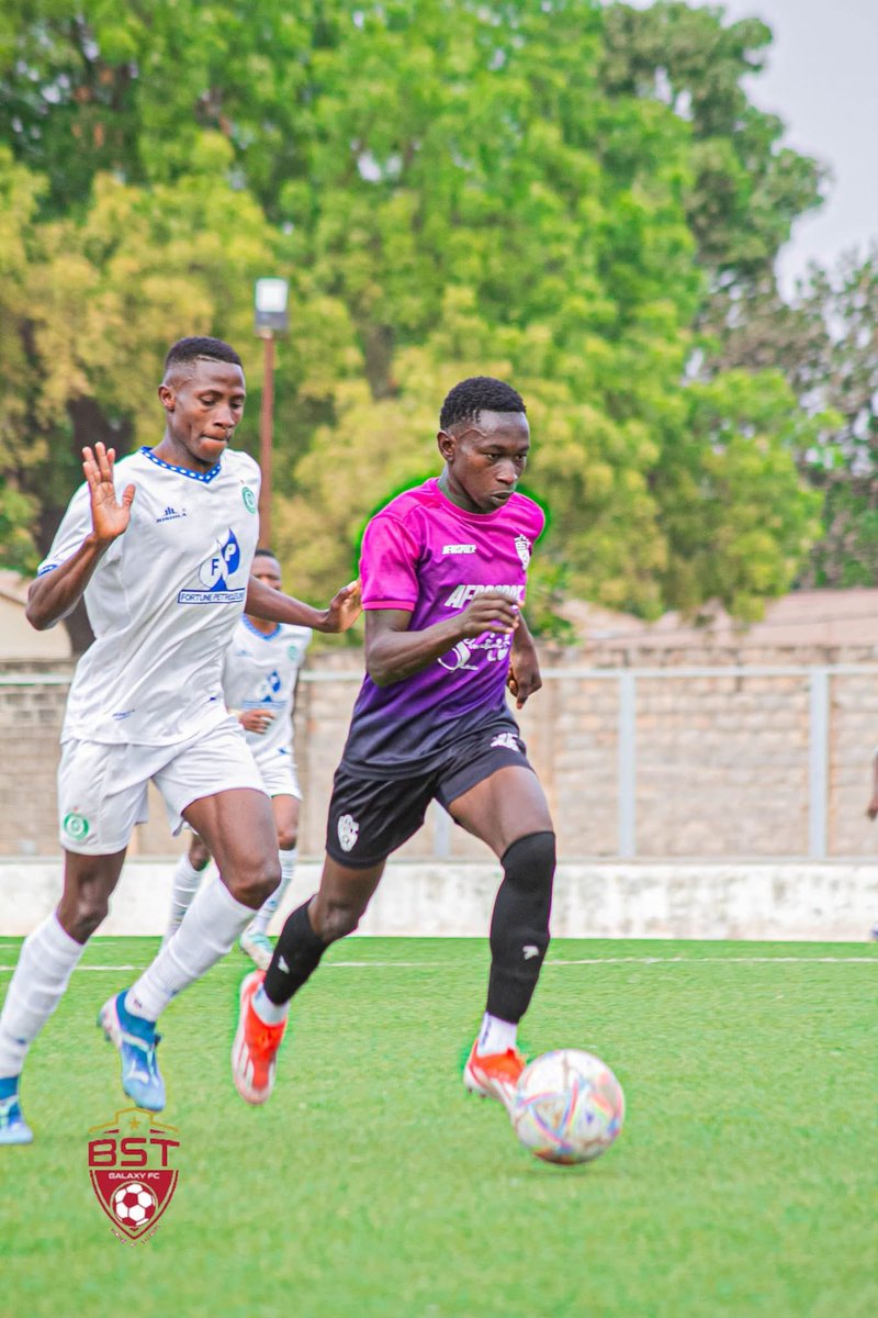 bstgalaxyfc's tweet photo. 😍 STAR OF THE MATCH 😍
BST Galaxy FC’s Musa Njie delivered a masterclass performance against Fortune FC, scoring an audacious goal in the 3rd minute and setting up the second .
#BSTGalaxy
#BSTGalaxyFC
#HomeOfTalents
#StarOfTheMatch https://t.co/8Jmo1fKXkG
