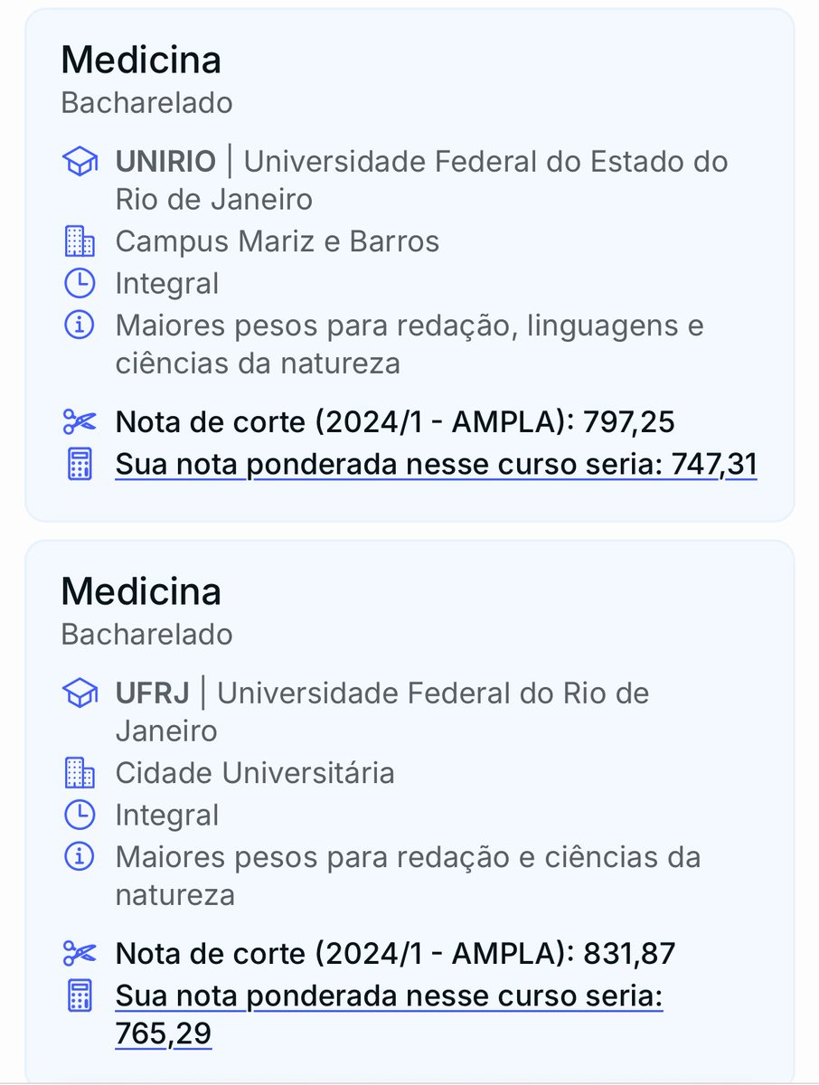diquinha! no site MEU SISU vcs consegue colocar a nota de vcs e ver a diferença da sua média x a nota de corte (agr q o sisu de vdd tirou isso) 

tem TODOOOSSS os cursos não só medicina! 

link: meusisu.com