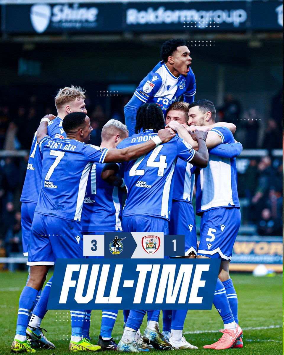 Official_BRFC's tweet photo. Massive three points at The Mem! 👊 https://t.co/6ud2uLqpHy