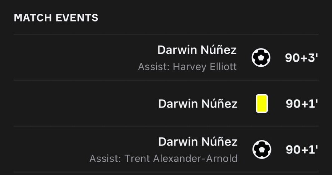 MuradLFC's tweet photo. This got to be the most Darwin Nunez thing ever 😂😂😂😭 https://t.co/fv4l7puTtq