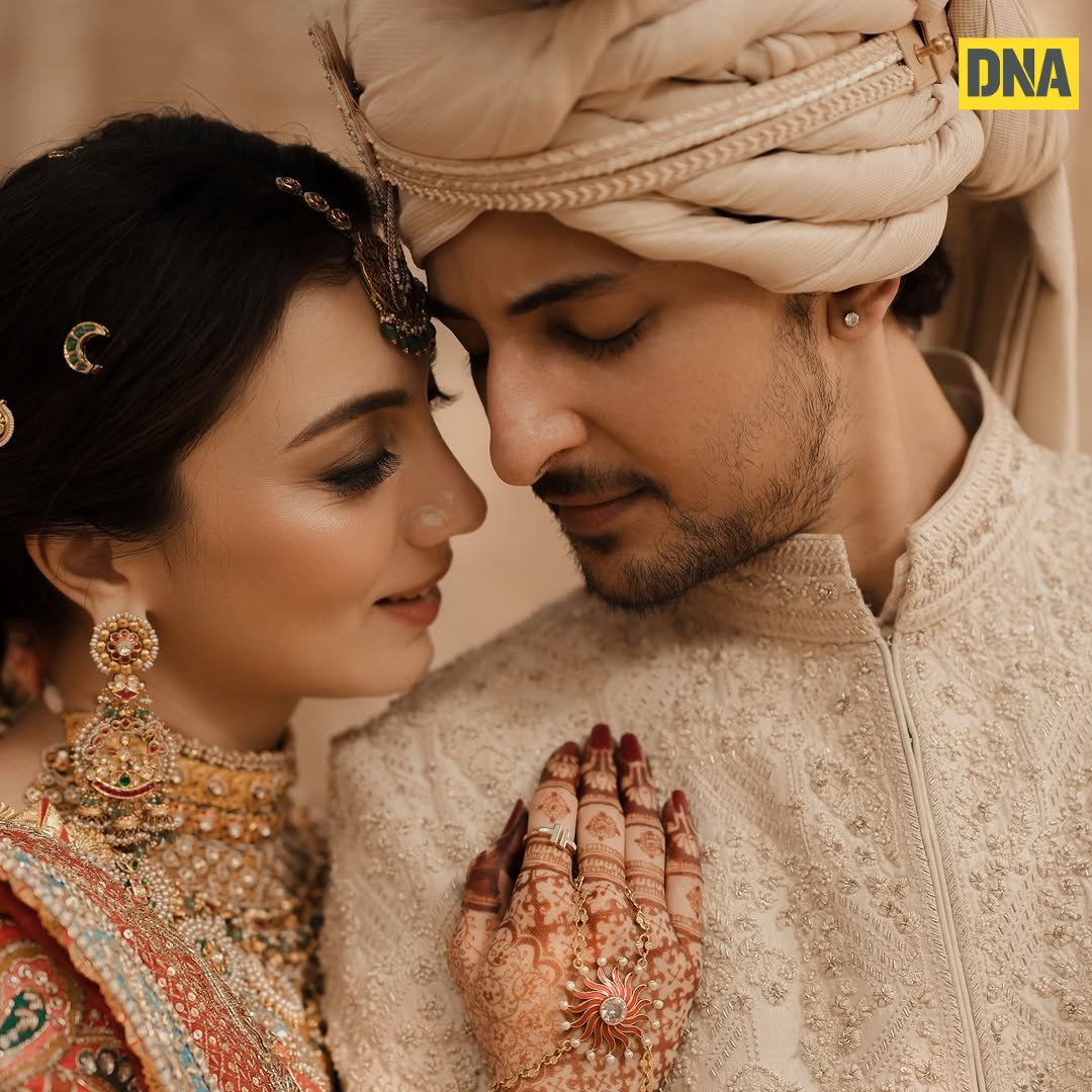 Darshan Raval and Dharal Surelia got married in an intimate ceremony and shared their adorable moments on social media

Read here: dnaindia.com/bollywood/repo…

#DNAUpdates | #darshanraval | #DharalSurelia | #Wedding | #weddingceremony