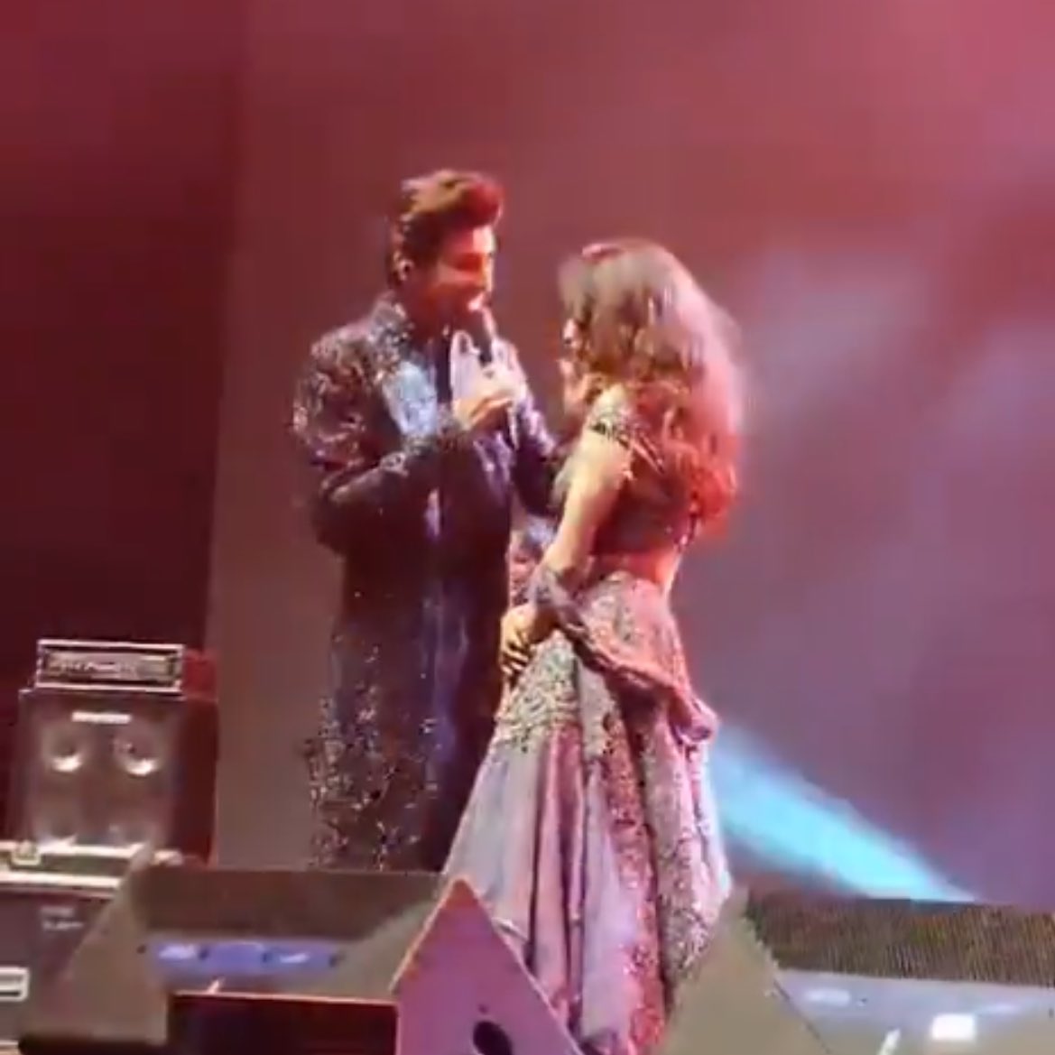 her those little pats on his back and his thumb wiping her happy tears— love is beautiful 💗