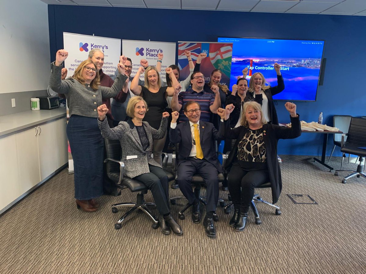 Really inspiring work is done everyday <a href="/KerrysPlace/">Kerry’s Place Autism Services</a>! They are working so hard for individuals with autism, and are partners in making Ontario #accessible. 

So honoured to join <a href="/MurphyGallagher/">Dawn Gallagher Murphy</a> to announce our $30,000 investment so they can continue this important mission.