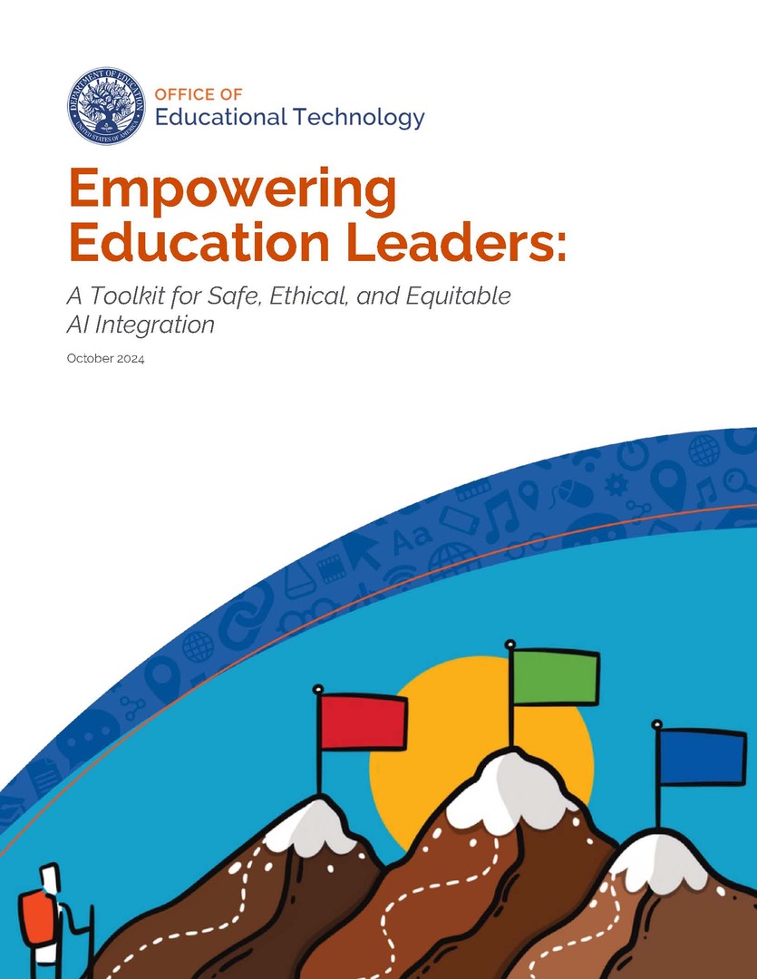 REL Midwest (@relmidwest) on Twitter photo How can educators safely leverage AI in education?
<a href="/usedgov/">U.S. Department of Education</a>'s @OfficeofEdTech released a comprehensive toolkit to help school leaders integrate AI safely, ethically, and equitably.
Discover how this resource can guide your #AI journey in #Education. tech.ed.gov/education-lead… How can educators safely leverage AI in education?
<a href="/usedgov/">U.S. Department of Education</a>'s @OfficeofEdTech released a comprehensive toolkit to help school leaders integrate AI safely, ethically, and equitably.
Discover how this resource can guide your #AI journey in #Education. tech.ed.gov/education-lead…