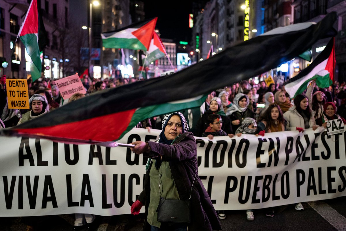 Manifestación "Paremos el genocidio en Palestina"
Madrid, 18/01/2025