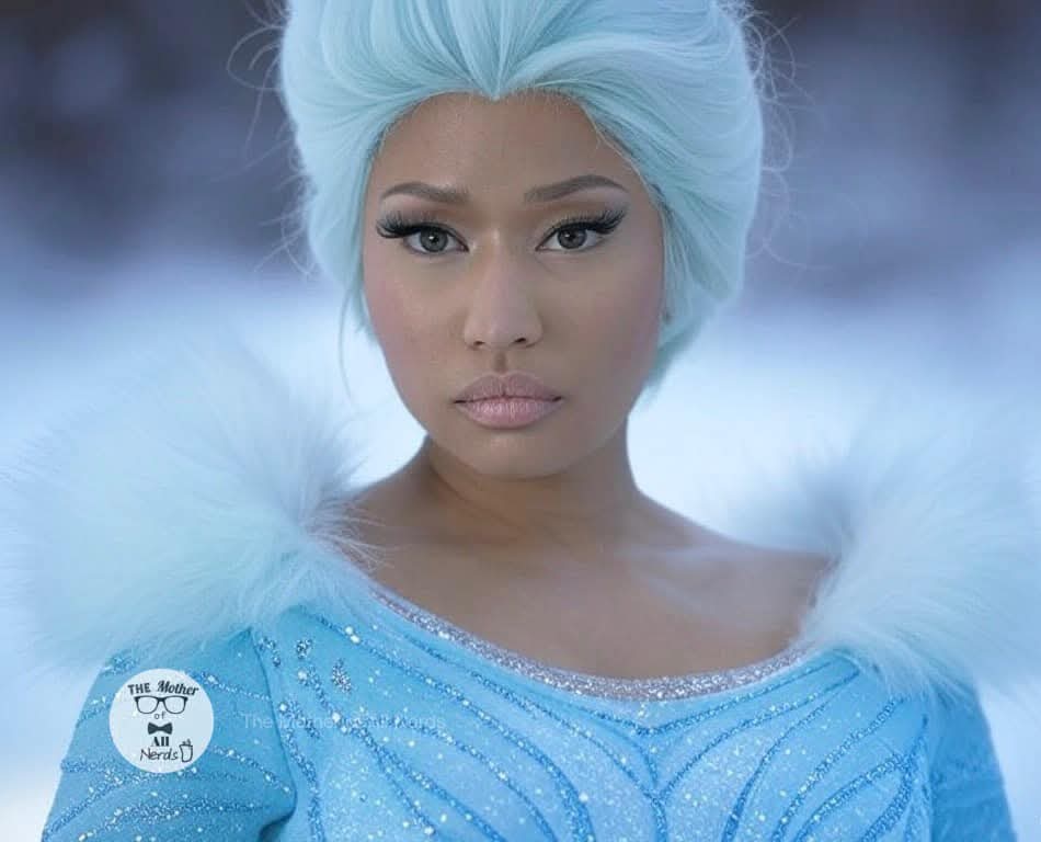 6recs6's tweet photo. Yalllll– I said Let it go and now the whole empire is FROZEN 🥶👑❄️!!! They didn’t believe in the Ice Empress but LOOK AT ME NOW.. ruling Arendelle and the rap world 💅✨❄️💖💙❄️💎. #ElsaMinaj #FrozenEmpress #BarbzInArendelle #IceIceBaby #QueenTingz #RomanReigns https://t.co/gdCMNclQKG