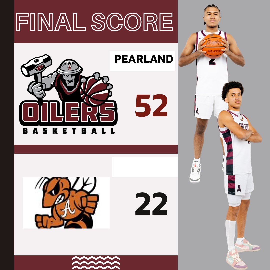 The <a href="/PearlandHighSch/">Pearland High School</a> Oilers improved to 9-1 in District Play with a big 52-22  win over Alvin last night!  Next, the Oilers travel to Manvel this upcoming Wednesday to take on the Mavericks 🐴 

#UnifiedFocus👀 #District226A #Finish💪🏽 <a href="/PearlandHSsport/">Pearland High School Athletics</a> <a href="/AthlPearlandisd/">Pearland ISD Athletics Department</a>