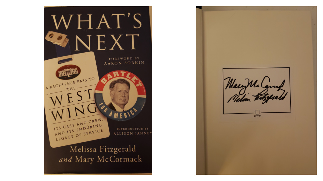ctmascaro's tweet image. A few months ago I had the privilege of spending time with @maffyfitz &amp;amp; @marycmccormack and they shared great stories from their years on @TheWestWing_TV plus their wonderful book What's Next.
go.goodpods.com/sjUh7T

@GoodpodsHQ @JoshMalina #podcast #wingnuts #westwing