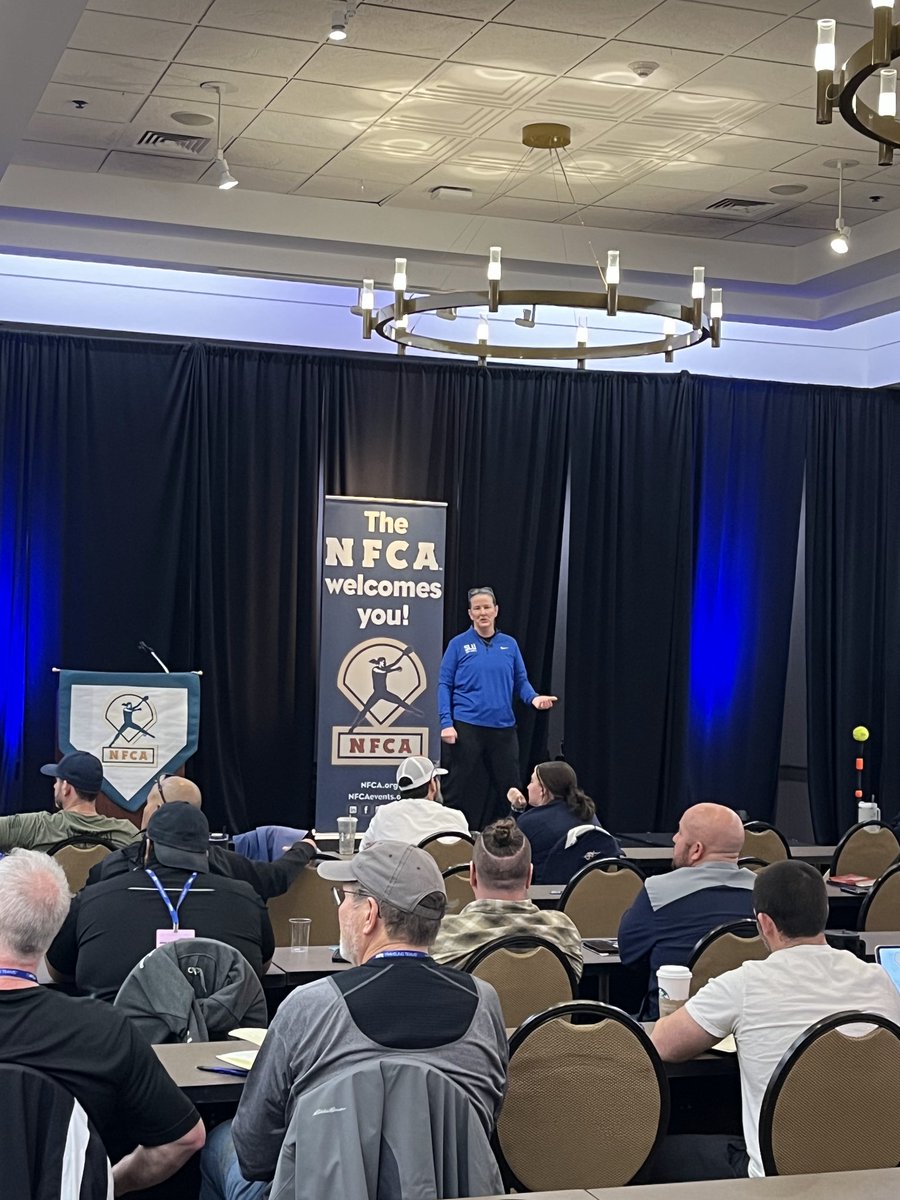 National Fastpitch Coaches Association (@nfcaorg) on Twitter photo .<a href="/SLUSoftball/">SLU Softball</a>'s <a href="/CoachConnoyer/">Christy Connoyer</a>
emphasized the importance of an athletes' ability to self-correct during her presentation titled โHitting and Short Game: My Favorite Drillsโ at our Portland #NFCACoachesClinics presented by <a href="/GetGameChanger/">GameChanger</a>. .<a href="/SLUSoftball/">SLU Softball</a>'s <a href="/CoachConnoyer/">Christy Connoyer</a>
emphasized the importance of an athletes' ability to self-correct during her presentation titled โHitting and Short Game: My Favorite Drillsโ at our Portland #NFCACoachesClinics presented by <a href="/GetGameChanger/">GameChanger</a>.
