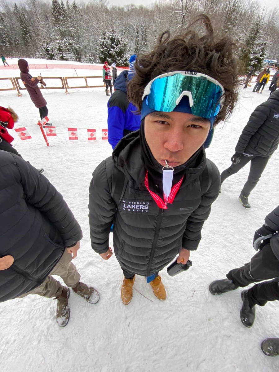 Podium sweeps for ⁦<a href="/nulakers/">Nipissing Lakers</a>⁩ Nordic in Open and U20 Men, 1st and 2nd place podiums for  U20 Women. The team is just eating up this ski racing. #LakersPRIDE