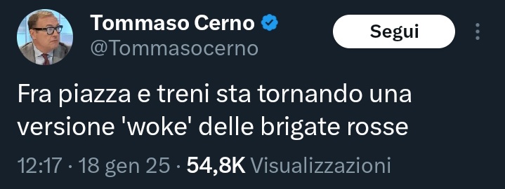 Avvisate Tommasino Cerno che le bombe nelle piazze,nelle sale di aspetto delle stazioni e su i treni 
le hanno sempre piazzate i fascisti.

Ma quanti soldi gli dà Angelucci per fare stè figure demmerda