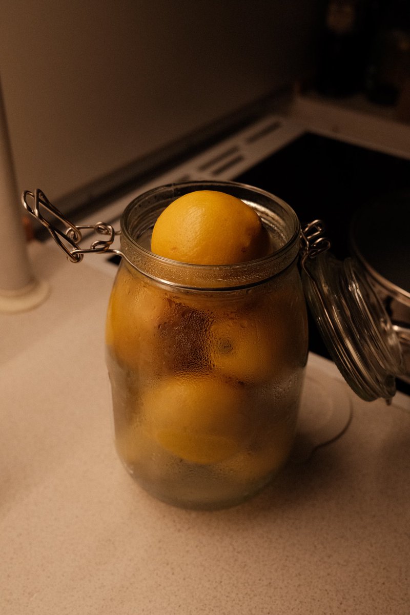 br11x's tweet photo. second attempt at preserving lemons for chanh muối

now just have to wait 6 months https://t.co/yhsL99CWRY