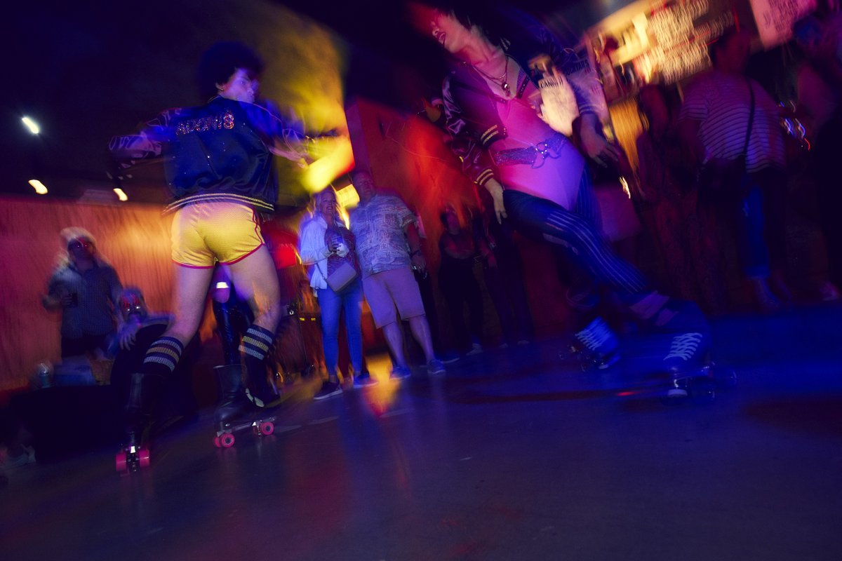 wheels on, worries off. #RollWithIt 🛼