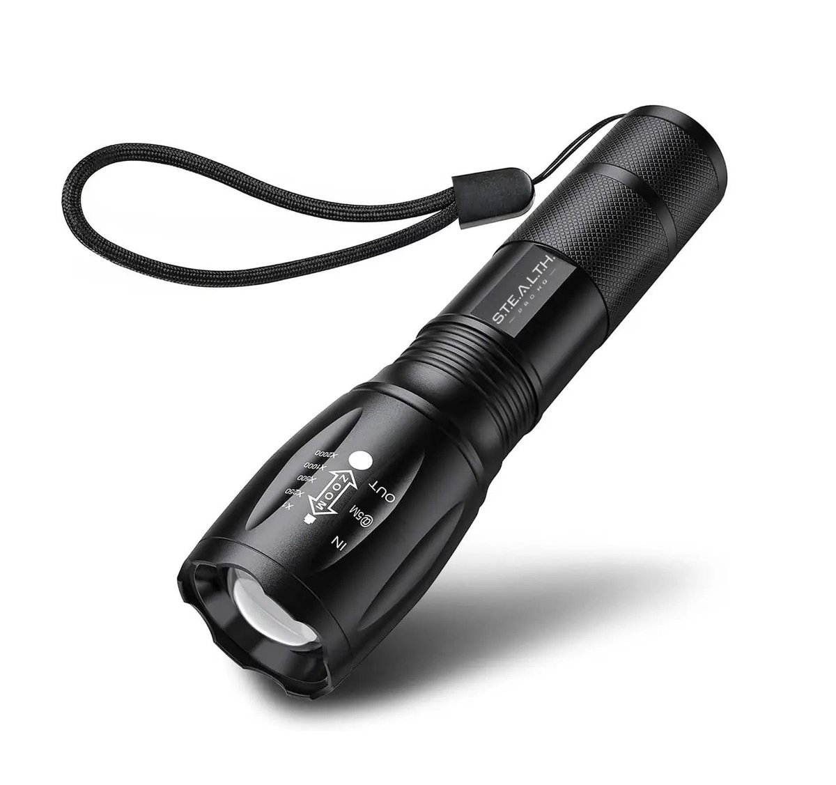 stealthprohq's tweet image. A bright addition to your survival, tactical, and emergency gear. S.T.E.A.L.T.H. Pro HQ’s Tactical Flashlight…durable, adjustable, and ready for action. #TacticalGear #Flashlight #OutdoorEssentials #SurvivalTools 🇺🇸🔦