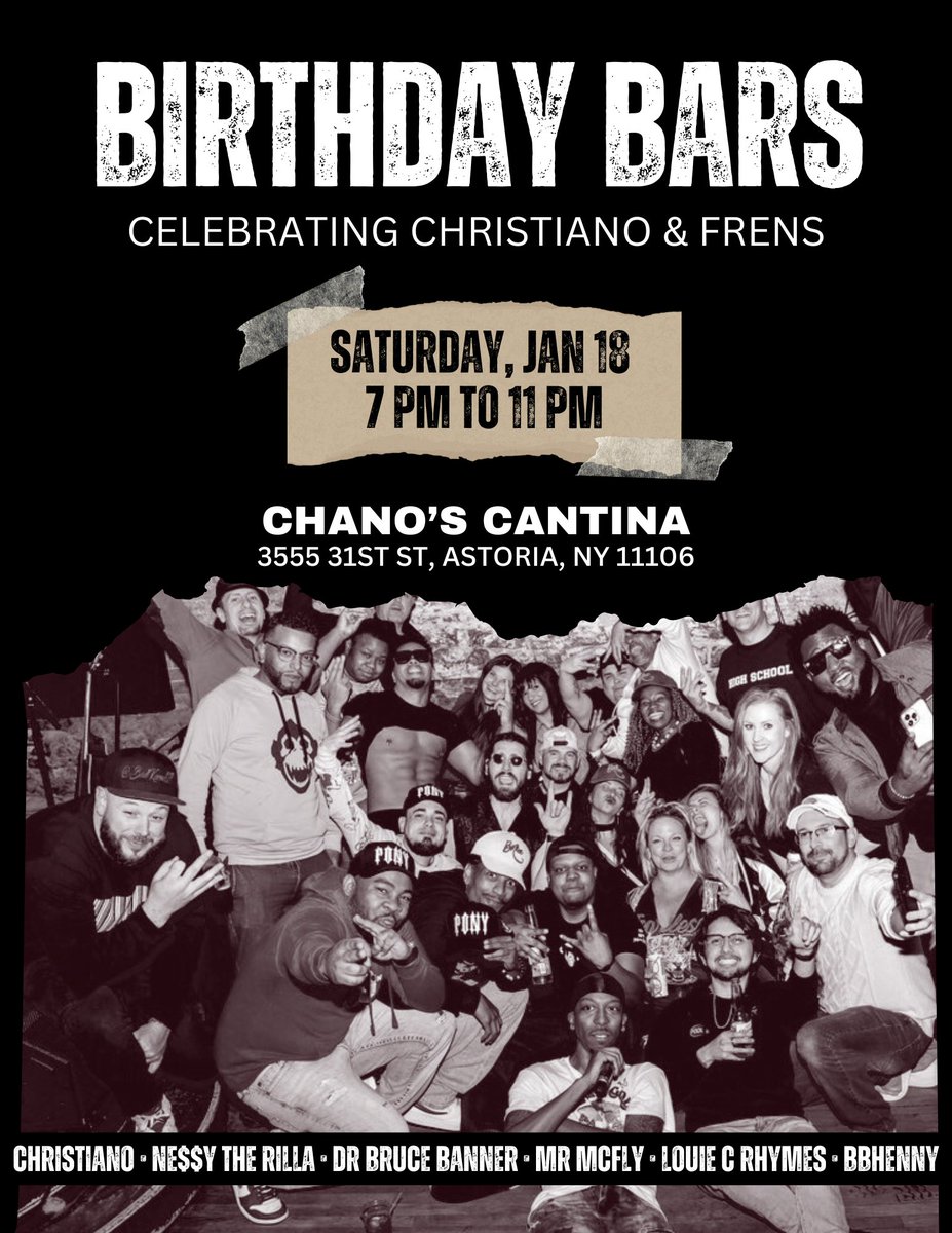 NEW YORK! slide through the function, i wanna see you!