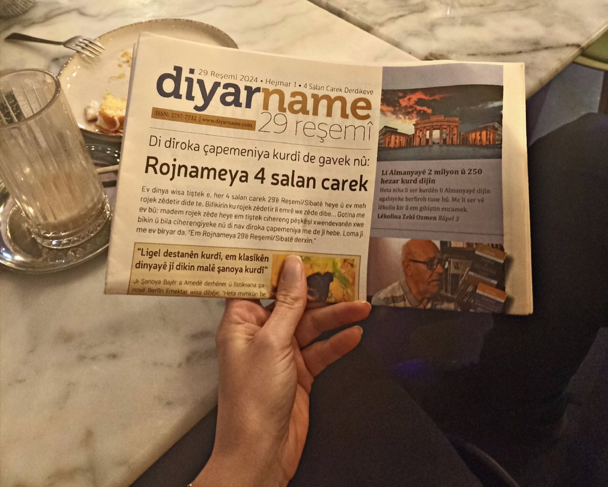 Li kolanên xerîbiyê rojnameya <a href="/diyarname1/">Diyarname</a>  29 reşemî û siheta wê xweş  be 🙏🏼🌹