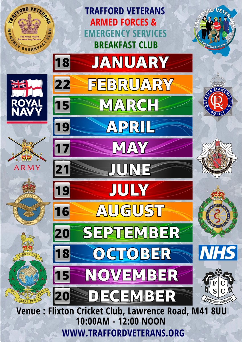 Claire Squires (@clw4158) on Twitter photo 1st breakfast event of 2025! We are only a small group but we deliver some great peer support activities! <a href="/TraffordVetsUK/">Trafford Veterans CIC</a> #veterans #volunteers <a href="/TNLComFund/">The National Lottery Community Fund</a> A breakdown of January's event and a big breakfast! Why not join us ? 1st breakfast event of 2025! We are only a small group but we deliver some great peer support activities! <a href="/TraffordVetsUK/">Trafford Veterans CIC</a> #veterans #volunteers <a href="/TNLComFund/">The National Lottery Community Fund</a> A breakdown of January's event and a big breakfast! Why not join us ?