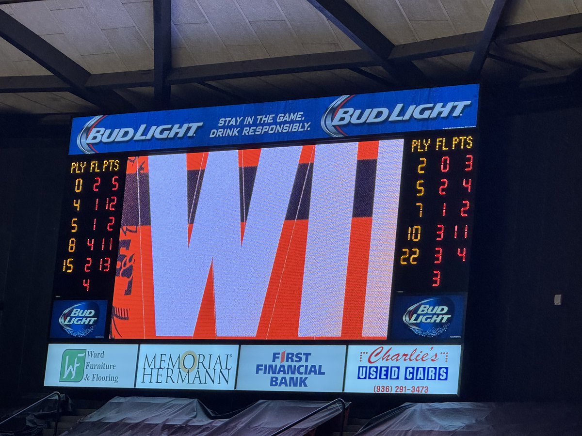 Congratulations to our women’s basketball team that pulled through a great win today! Loved seeing our cheer team, pep band, Orange Pride, and several coaches &amp; players from our other sports teams here in support. Bearkat strong!