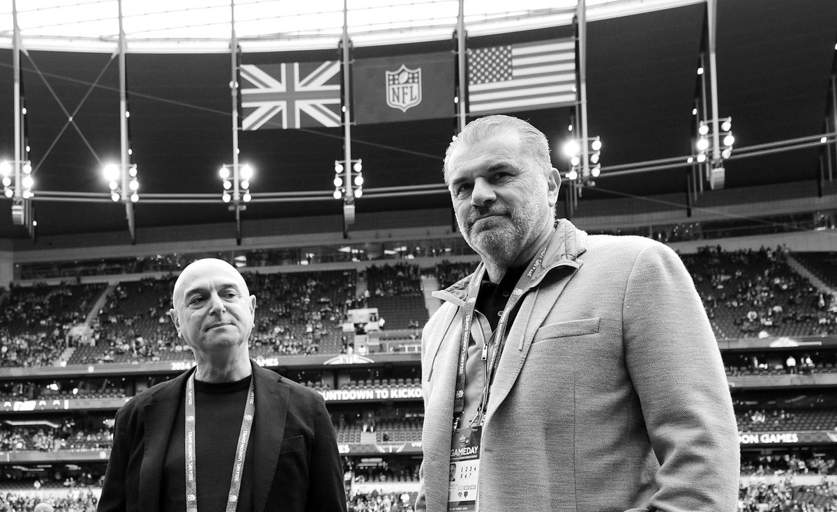 Spurs_Connect's tweet photo. Ange asked for help… MULTIPLE TIMES in recent weeks. 

Worst injury crisis in our history and the club stood still and thought they could get away with it. 

Solanke has been ran into the ground with no backup to rotate with him.

Levy &amp; ENIC are a cancer. 

Raise the standards. https://t.co/3OOgVI7fL7