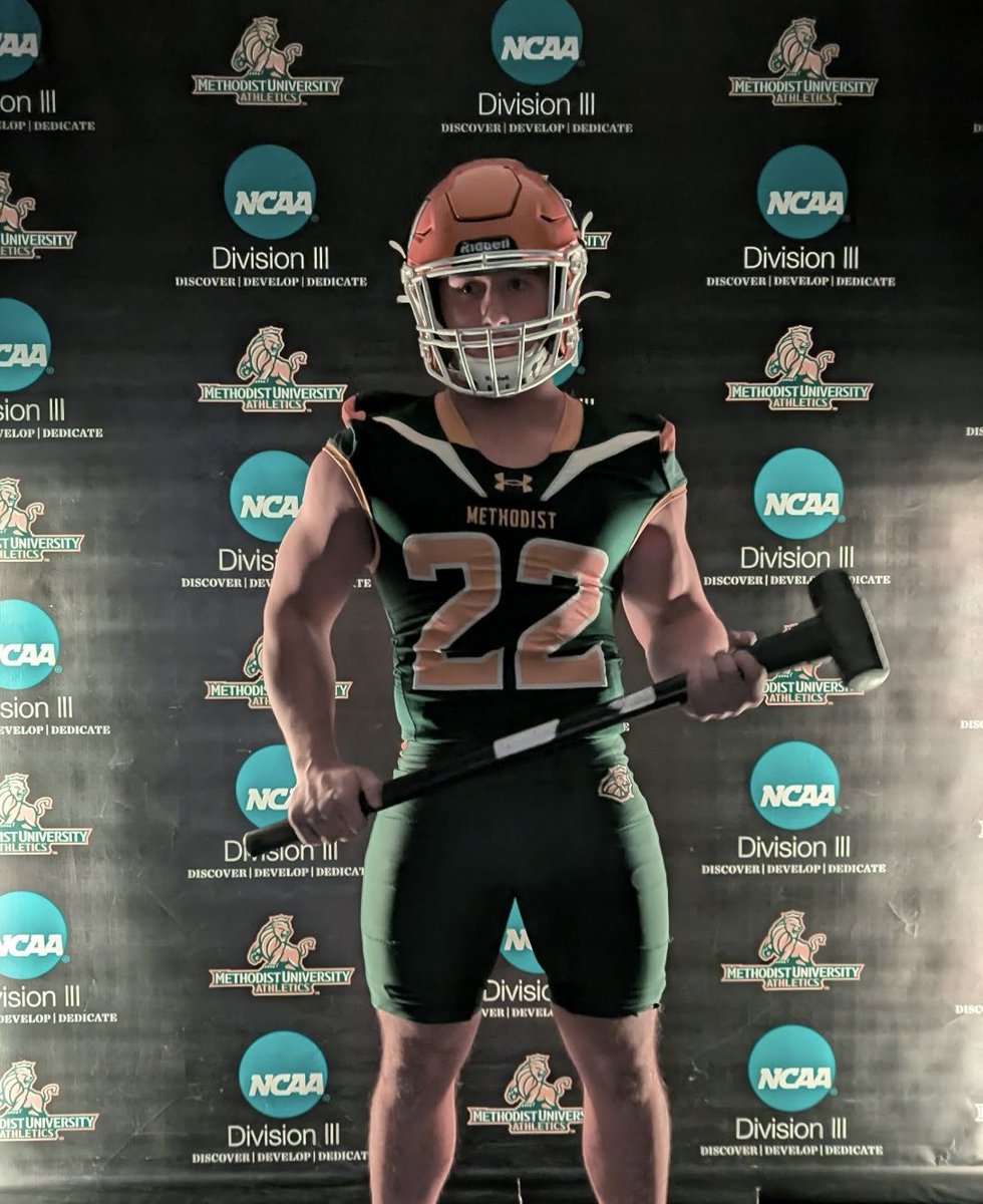 joeober_'s tweet image. #AGTG after an amazing visit I am blessed to have received an offer from @Methodist_FB. Thanks @CoachReger, @CoachKwill, and @_Coach_Rad for having me.