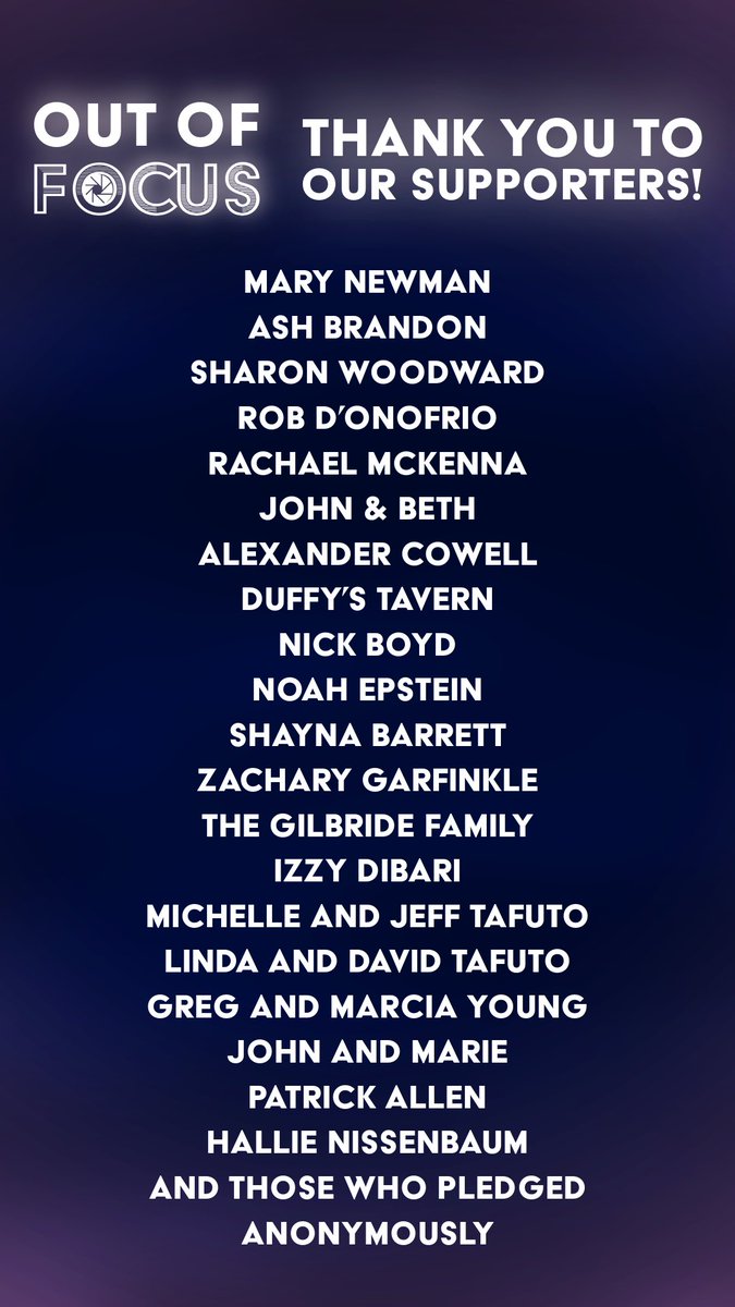 Another round of shoutouts, coming right up! If you want to support the project too, you can pledge here: seedandspark.com/fund/out-of-fo…