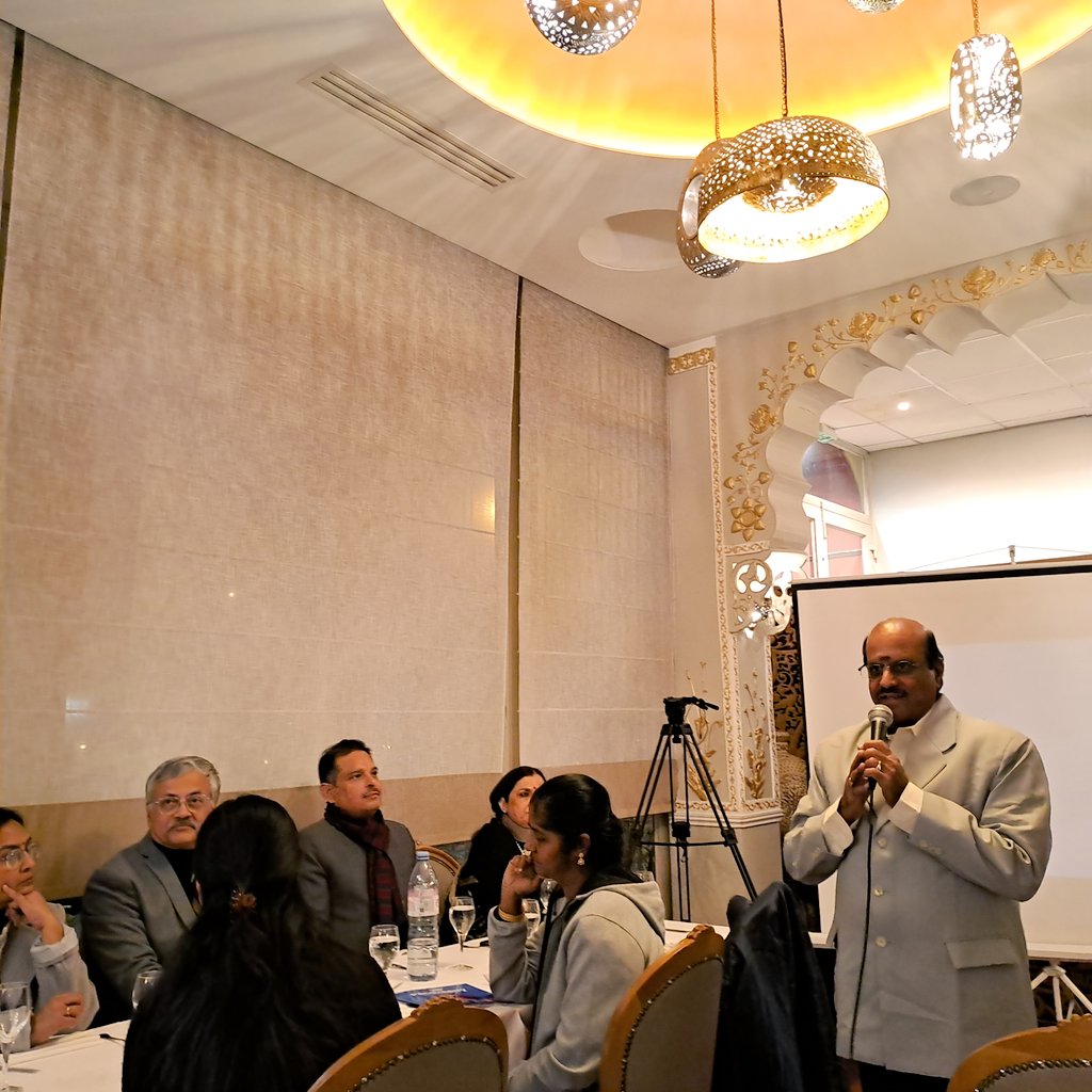 tourismpondy (@tourismpondy) on Twitter photo Hon'ble Minister for Tourism <a href="/vakillakshmi/">K.Lakshminarayanan</a> addressing a gathering of tourism stakeholders, officials from Indian Embassy, Puducherry Community in Paris.
#PuducherryCalling Hon'ble Minister for Tourism <a href="/vakillakshmi/">K.Lakshminarayanan</a> addressing a gathering of tourism stakeholders, officials from Indian Embassy, Puducherry Community in Paris.
#PuducherryCalling