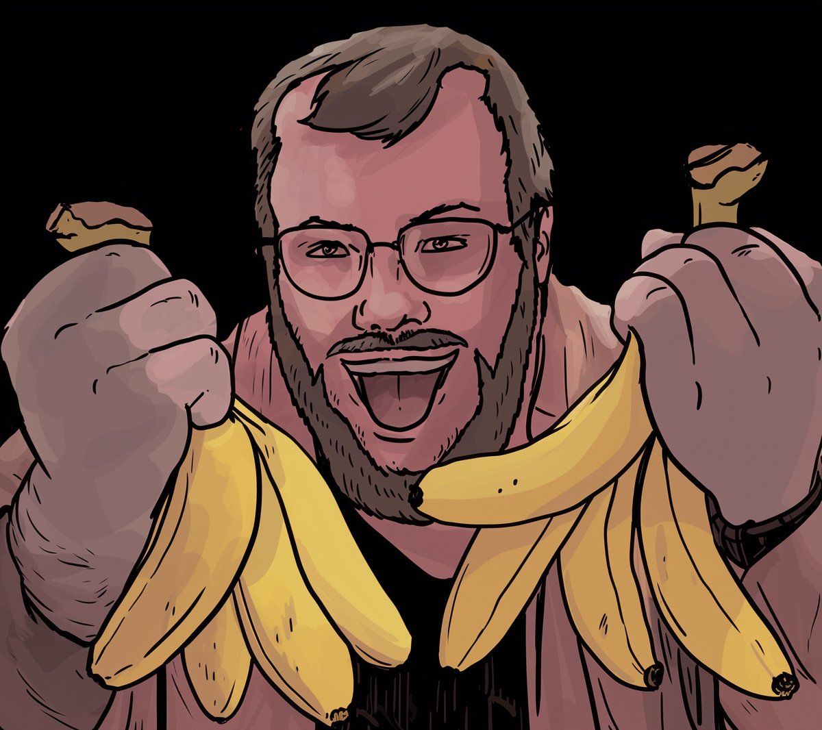 If <a href="/CryptoFruitsNFT/">Cryptofruit</a> was to ever work with a meme on Cardano, which would you choose? The <a href="/charles_thechad/">CHAD</a> Chads clearly love their bananas! 🍌🍌🍌
