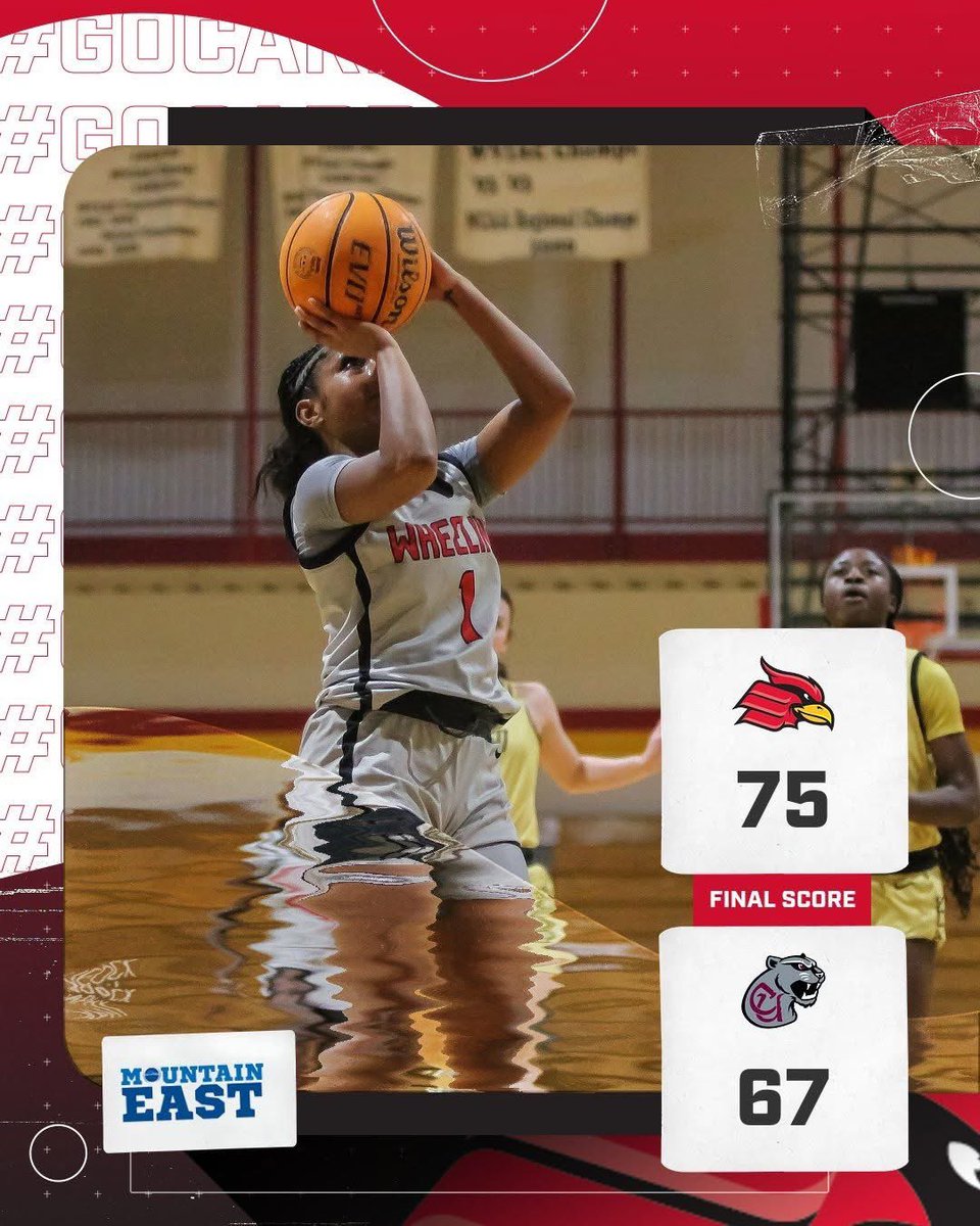 We take down Concord 75-67. Bry Henderson lead us with 19 pts to complete the 2nd half comeback. Kenzie Dalton added 12pts 11rbs 4ast 6stl. Kristel Rattasepp and Layla Merriweather each had 12pts. Rachel Wilson added 12 rbs while Kaylee Marvin added 7 rbs off the bench #GoCards