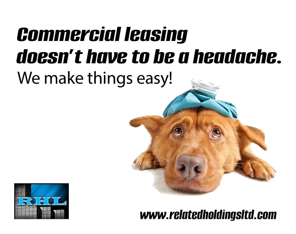 RelatedHoldings's tweet photo. Looking for a commercial space? 

We know finding the perfect space for your business can feel like a headache. 🐾 But don’t worry—we make things easy! Whether you’re a growing business or just starting out, we'll help find the perfect space for you. https://t.co/CilHw6QH2D