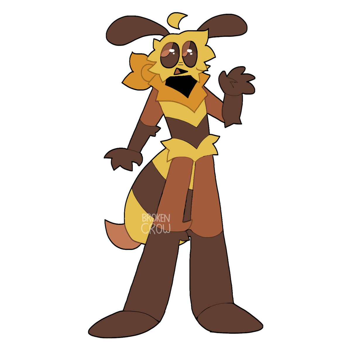 brokencroww's tweet image. Some new ocs: Sidewinder, Hex, and Beep! #bugfables #bugfablesoc #moth #bee #mothoc #beeoc #originalcharacter #smallartist #brokencroww