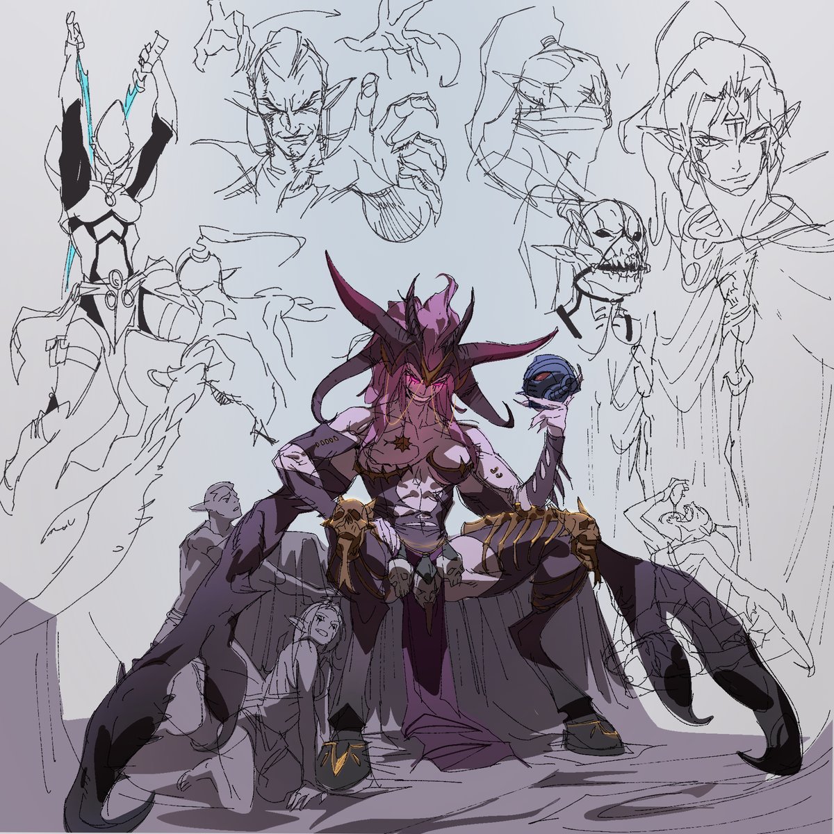 woong_key's tweet image. #warhammer #Slaanesh