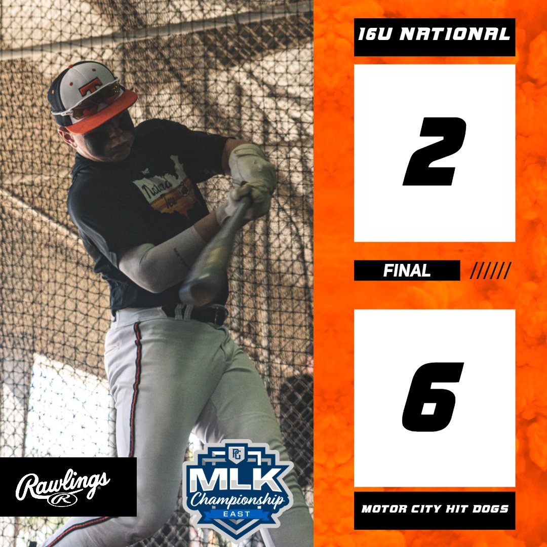 16U National drops a tough one 6-2. 1-1 on the weekend.