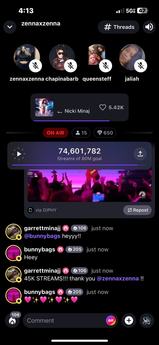 HeyAustinCole's tweet photo. ALWAYS KEEPING IT A BUCK FOR THE QUEEN!!! @NickiMinaj 🦄‼️

Thank you for streaming @zennaxzenna! Come join us! @ChapinaBarb @QUEENSTEF333 @atmkeyyy @80Kaylay @JonnyDuquette 

We always have a time here 🔥🔥🔥 https://t.co/gMF1sMbP5J https://t.co/LHEUNXHRY6
